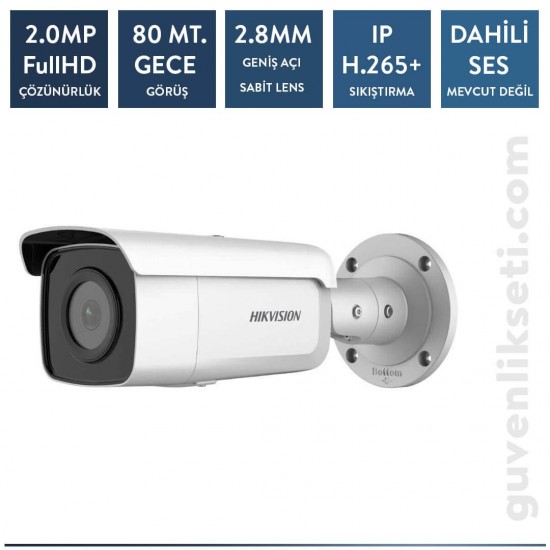 Hikvision DS-2CD2T26G2-4I 2MP AcuSense IP IR Bullet Kamera